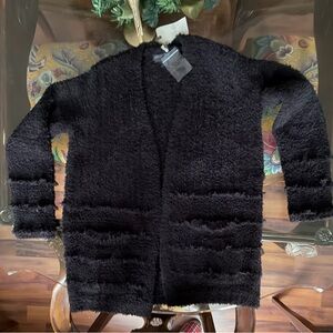 Barefoot Dreams Black Cardigan